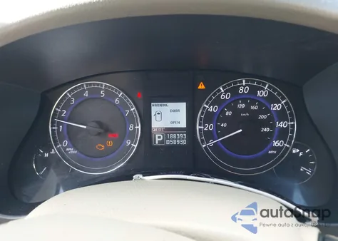 2011 Infiniti Ex35 Journey z USA, uszkodzony, nr VIN JN1AJ0HR0BM851816